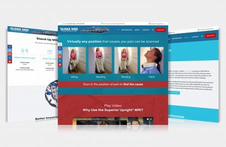 SUMA MRI website redesign